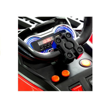 Quad na Akumulator BDM0906 Pompowane Koła Czerwony