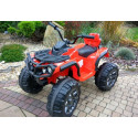 Quad na Akumulator BDM0906 Pompowane Koła Czerwony