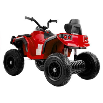 Quad na Akumulator BDM0906 Pompowane Koła Czerwony