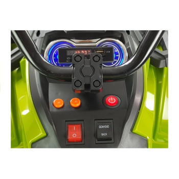 Quad na Akumulator BDM0906 Pompowane Koła  Zielony