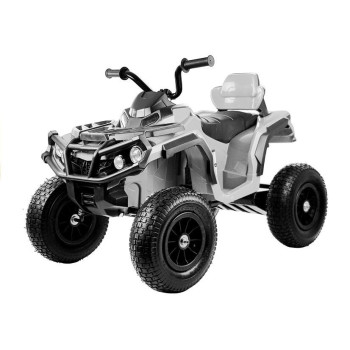 Quad na Akumulator BDM0906 Pompowane Koła Biały