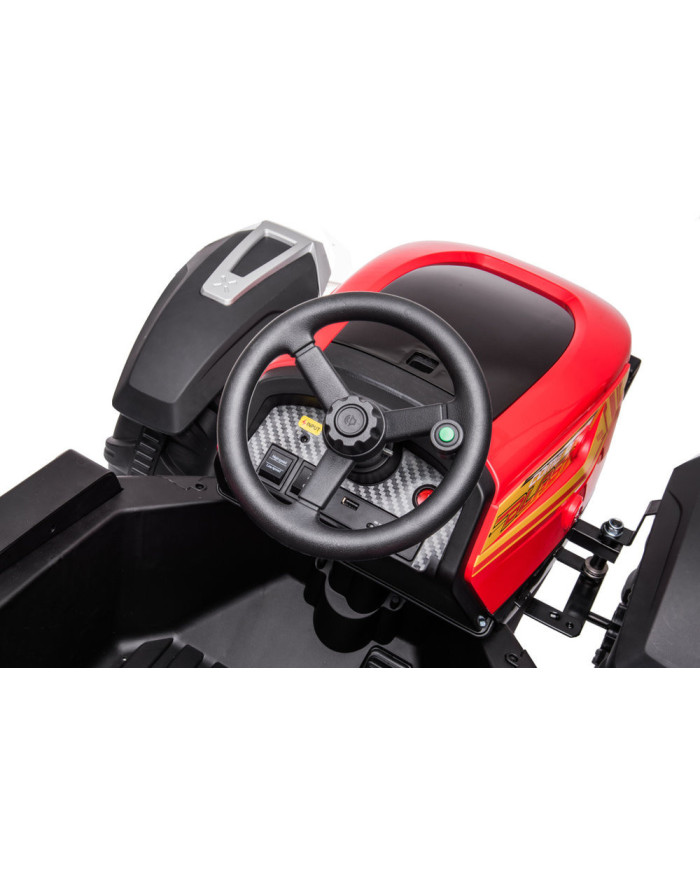 Traktor Na Akumulator BLT-206 Czerwony