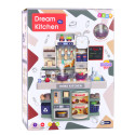 Kuchnia Dziecięca Dla Dzieci Para Wodna Światła Dźwięki Akcesoria 33 el.