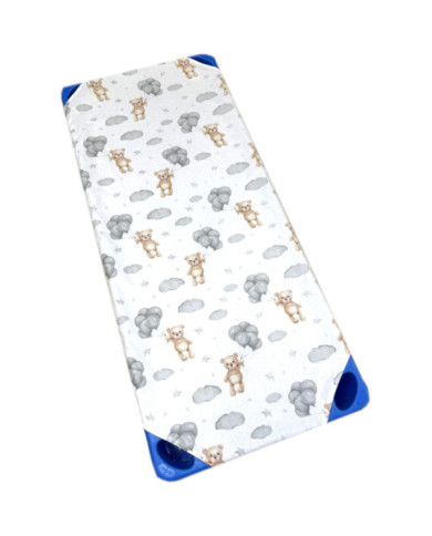 Prześcieradło na leżak do żłobka, przedszkola 60x140 teddy