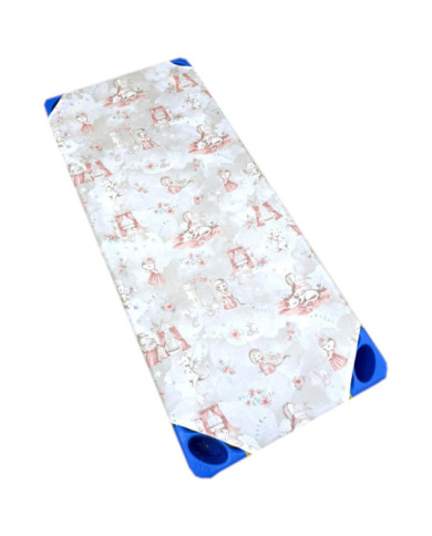 Prześcieradło na leżak do żłobka, przedszkola 60x140 księżniczki