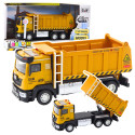 Samochód Budowlany Ciężarówka Wywrotka Żółta