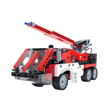 Naukowa Zabawa Klocki Laboratorium Mechaniki Samochód Strażacki Język Polski Clementoni 50728