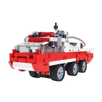 Naukowa Zabawa Klocki Laboratorium Mechaniki Samochód Strażacki Język Polski Clementoni 50728