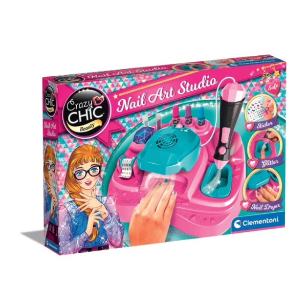 Crazy Chic Szalone Studio Paznokci Clementoni 18768