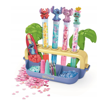 Idea Art Zestaw Fabryka Długopisów Disney Stitch Clementoni 18218