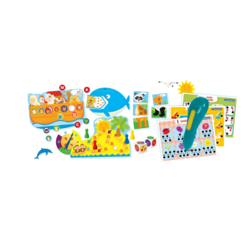 Mówiące Pióro 50 Gier Edukacyjnych Uczę się Bawiąc Język Polski Clementoni 50650