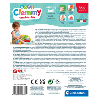 Clemmy Piłeczka Sensoryczna Clementoni 17689