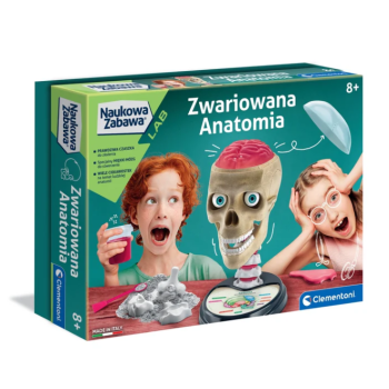 Naukowa Zabawa Zestaw Zwariowana Anatomia Język Polski Clementoni 50697
