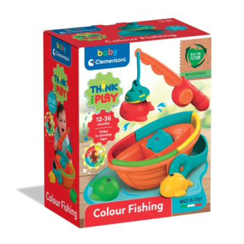 Zabawka logiczna Wędka Łowienie Rybek Łódka Clementoni 17581