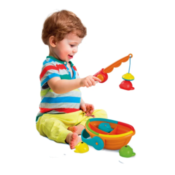 Zabawka logiczna Wędka Łowienie Rybek Łódka Clementoni 17581