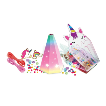 Crazy Chic Zestaw Koralików Bransoletki z Jednorożcem Clementoni 50882