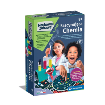 Naukowa Zabawa Zestaw Doświadczeń Eksperymenty Fascynująca Chemia Język Polski Clementoni 50699