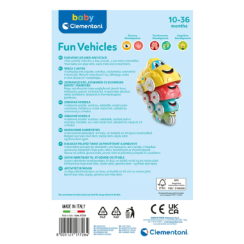 Zestaw Pojazdów Wieża z Autek Clementoni 17726