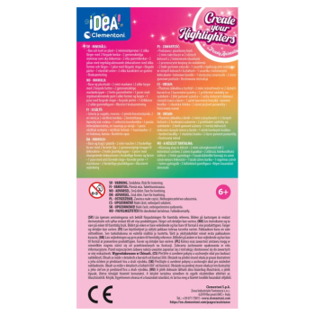 Idea Art Zestaw Mini Fabryka Markerów Magiczne Zwierzęta Clementoni 18167