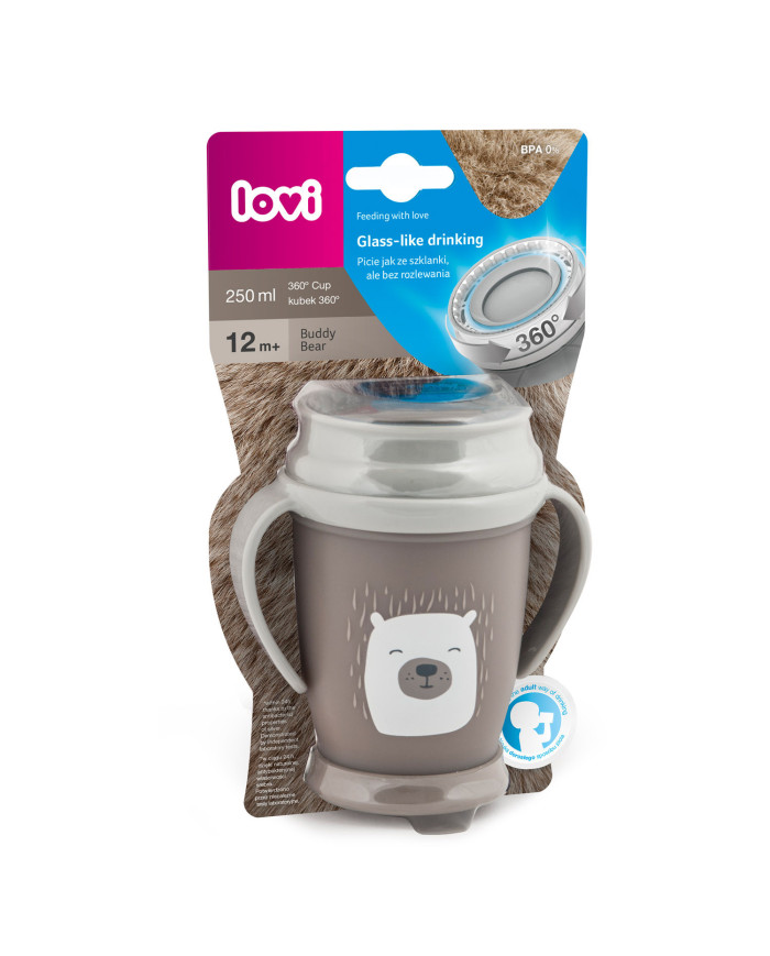 Kubek 360 JUNIOR 250 ml Buddy Bear Lovi