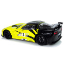 Auto Sportowe Wyścigowe R/C 1:18 Corvette C6.R Żółty 2.4 G Światła