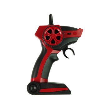 Zdalnie Sterowana Straż Pożarna Pilot 2,4G Światła Dźwięki Dźwig Czerwony