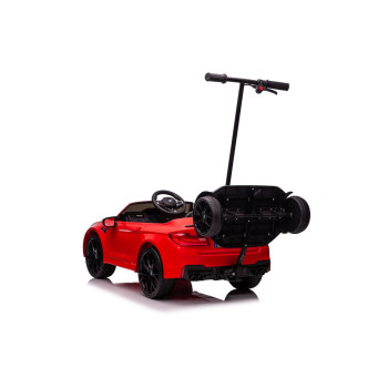 Auto Na Akumulator BMW M5 Z Platformą Dla Rodzica Czerwone Lakierowane