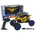 Terenowe Auto Off- Road Zdalnie Sterowane 2,4 GHz 1:16 Żółte