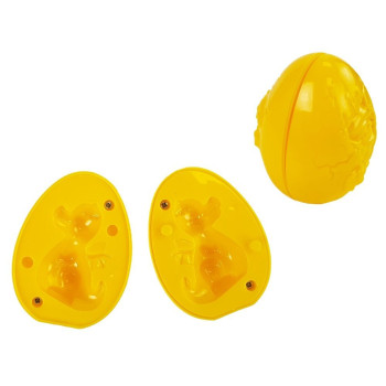 Stolik Ciastolina Dinozaury Jajka Foremka Wulkan ze Świecącą Lawą 4 Kolory