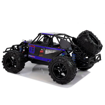 Auto Terenowe Buggy Zdalnie Sterowane 1:18 Niebieskie ENOZE 9303E 45 km/h