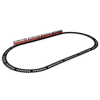 Pociąg  Kolejka Tory Na Baterie 33 Elementów