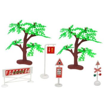 Pociąg  Kolejka Tory Na Baterie 33 Elementów