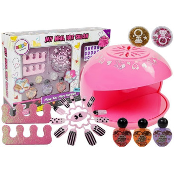 Zestaw Do Robienia Paznokci Suszarka Brokat