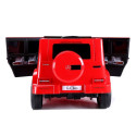 Samochód na akumulator Mercedes G500 czerwony