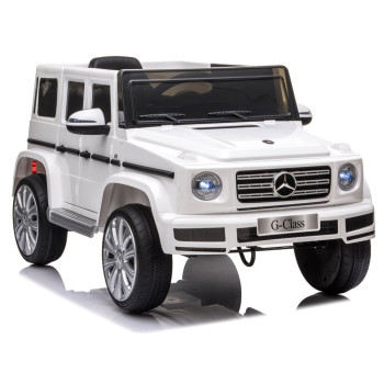 Samochód na akumulator Mercedes G500 biały