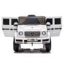 Samochód na akumulator Mercedes G500 biały