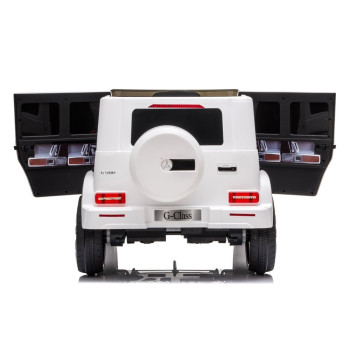 Samochód na akumulator Mercedes G500 biały