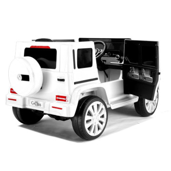 Samochód na akumulator Mercedes G500 biały