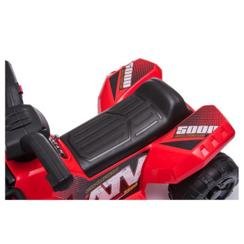 Quad na akumulator JS320 czerwony