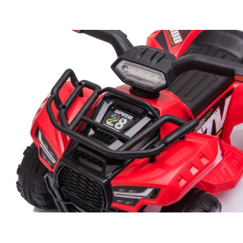 Quad na akumulator JS320 czerwony