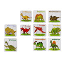 Puzzle Edukacyjne Dinozaury Angielski 10 Połączeń