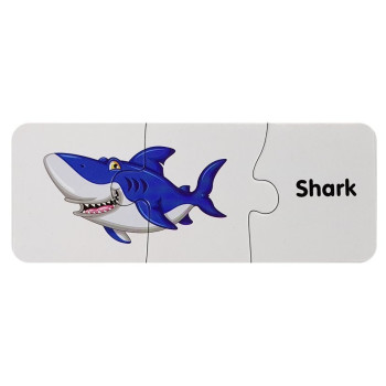 Puzzle Edukacyjne Układanka Świat Oceanów 10 Połączeń