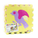 Miękkie Puzzle Mata Edukacyjna Zwierzęta Pianka EVA Kolorowe 9 el.