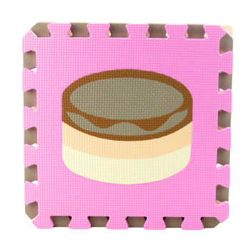 Miękkie Puzzle Mata Edukacyjna Pianka EVA Zwierzęta Pastelowe 16 el.