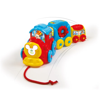 Zestaw Pociąg Lokomotywa Wagoniki Myszka Miki Baby Disney Clementoni 17168