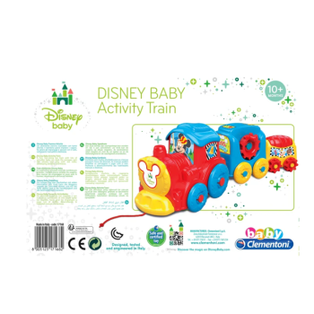 Zestaw Pociąg Lokomotywa Wagoniki Myszka Miki Baby Disney Clementoni 17168