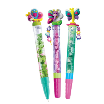  Idea Art Zestaw Mini Fabryka Długopisów Motylki Clementoni 18169