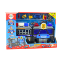 Zestaw Rozkładany Tor Garaż W Walizce Policja Światła I Dźwięki