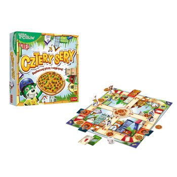 Gra planszowa Cztery Sery Rodzina Treflików Trefl 02282