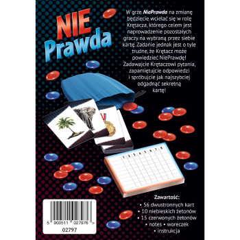 Gra towarzyska NiePrawda Trefl 02797